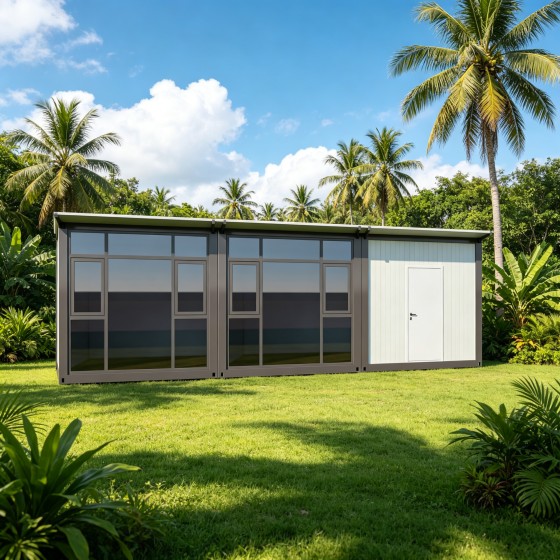 3 Connected Container House