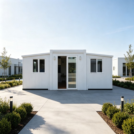 Side Expandable Container House