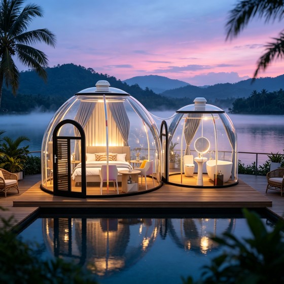 Dome House3.6x2.8+2.8x2.7