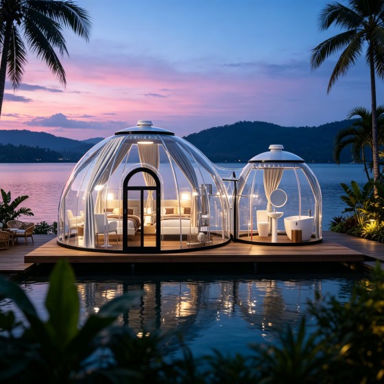Dome House5.35x3.2+2.8x2.7