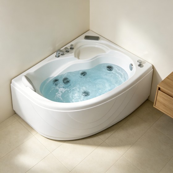 Corner Massage Bathtub F01