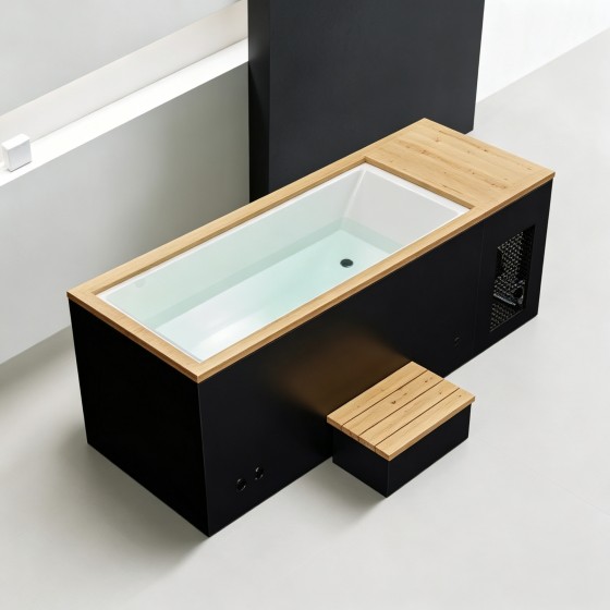 Cabinet Style Rectangular Bathtub F19